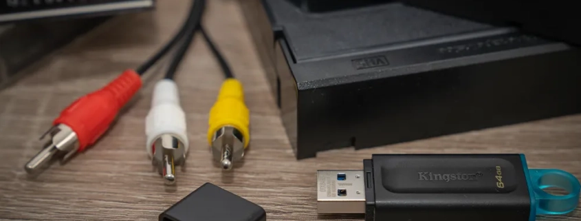 videobanden op usb stick